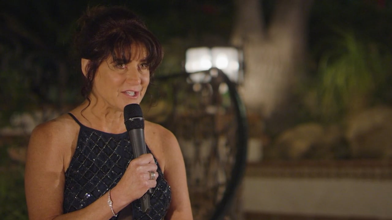Still from the speeches chapter on Edmond and Lauren's screening page