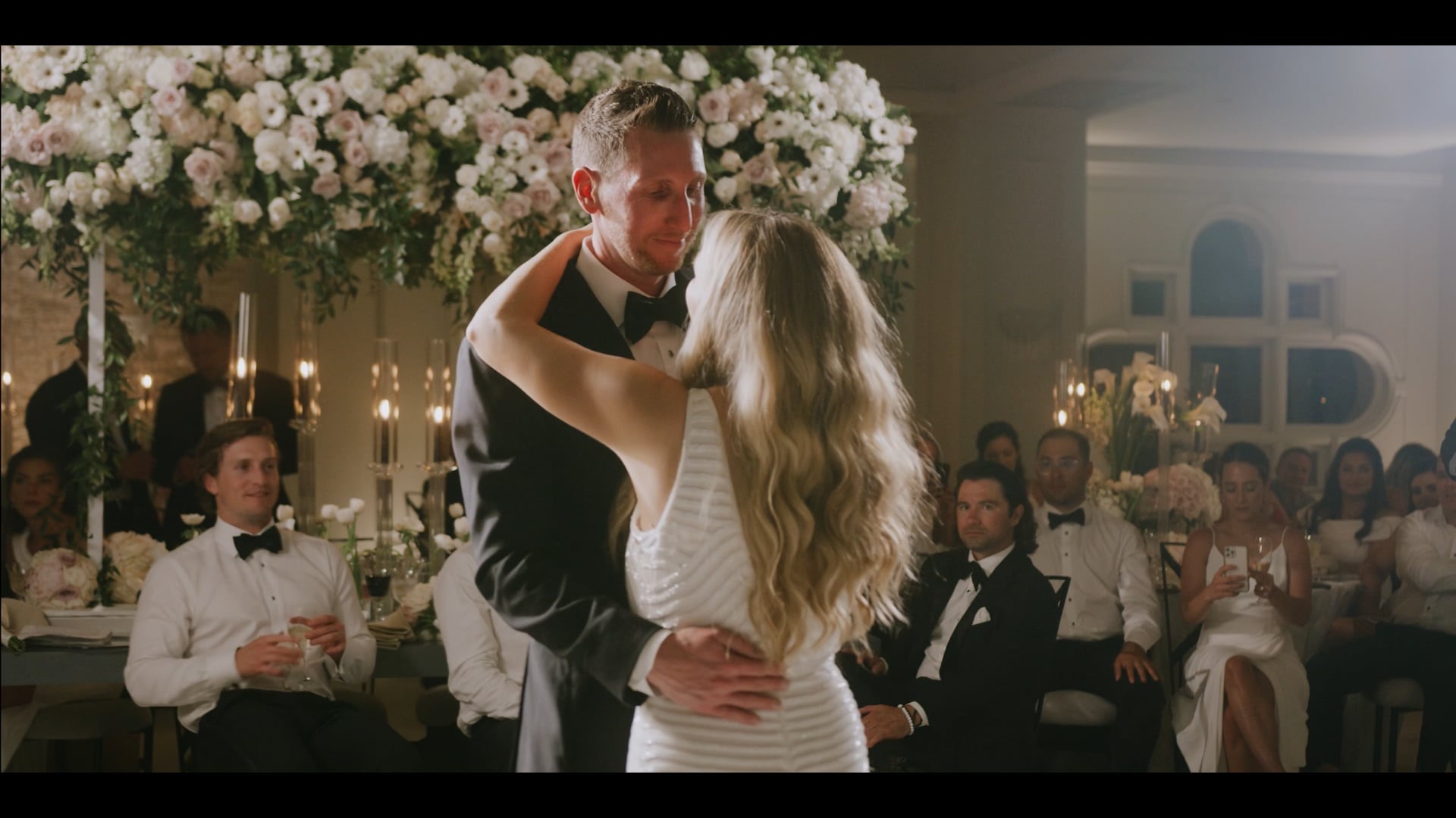 A wedding film still from The Ritz-Carlton, Laguna Niguel